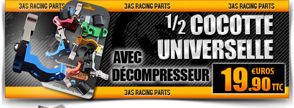 1/2 COCOTTE UNIVERSELLE 3AS RACING AVEC DÉCOMPRESSEUR (19.90 euros)