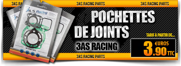 POCHETTES DE JOINTS 3AS RACING (à partir de 3.90 euros)