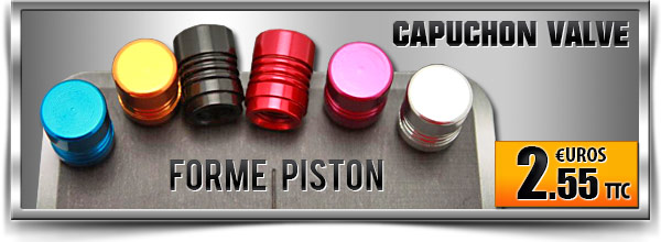 Capuchon Valve forme piston (2.55 euros)