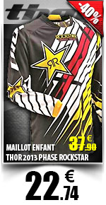 MAILLOT ENFANT THOR 2013 PHASE ROCKSTAR (-40% soit 22.74 euros)