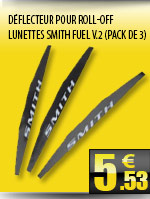 DÉFLECTEUR POUR ROLL-OFF LUNETTES SMITH FUEL V.2 (PACK DE 3)