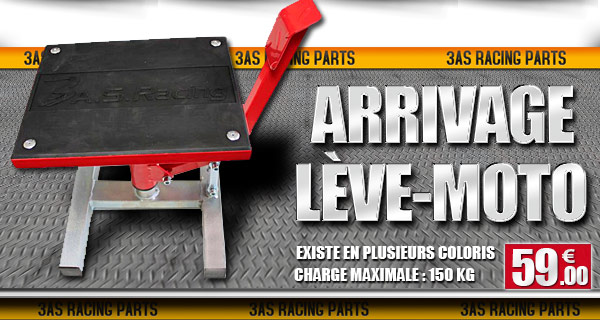 Arrivage lève-moto 3AS Racing !