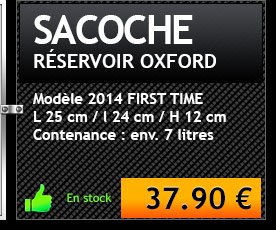 SACOCHE DE RÉSERVOIR OXFORD 2014 FIRST TIME (37.90 euros)