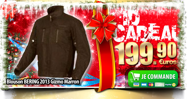 Blouson BERING 2013 Gizmo Marron (199.90 euros)