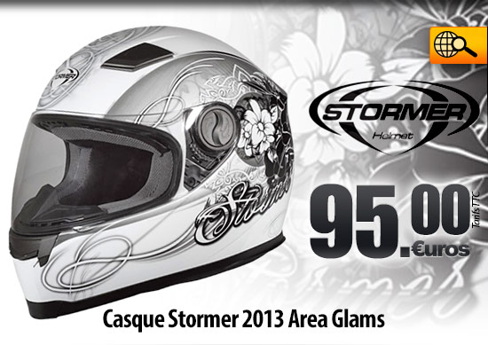 Casque Stormer 2013 Area Glams (95,00 €)