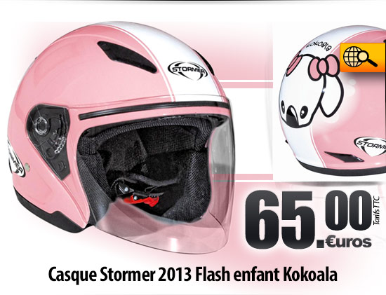 Casque Stormer 2013 Flash enfant Kokoala (65,00 €)