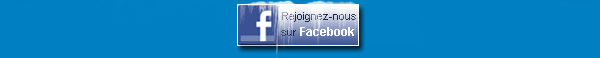 Rejoignez-nous sur Facebook !